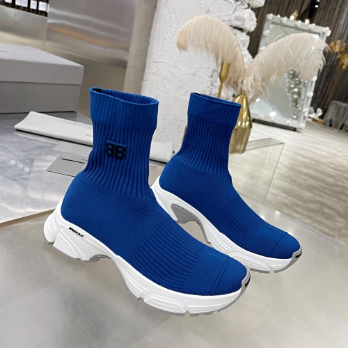Replica Balenciaga Boots For Women #990476 $88.00 USD for Wholesale
