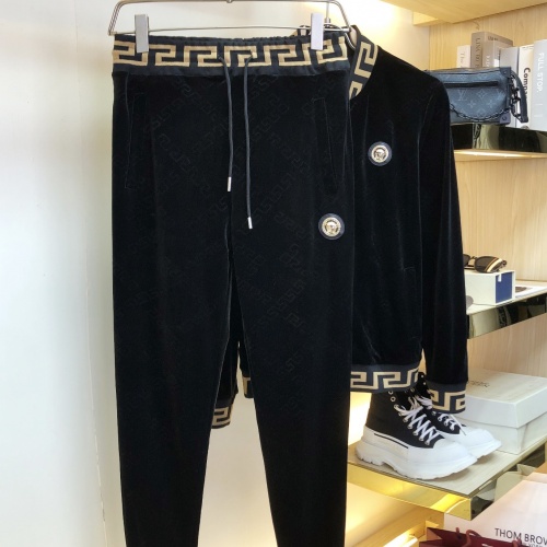 Replica Versace Tracksuits Long Sleeved For Men #990675 $98.00 USD for Wholesale