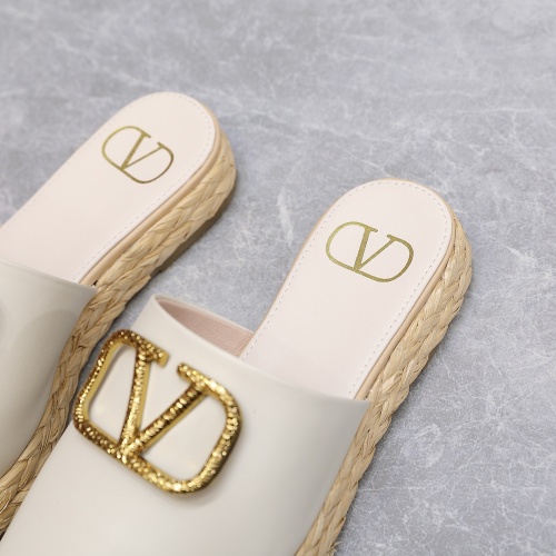 Replica Valentino Slippers For Women #990793 $96.00 USD for Wholesale
