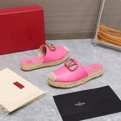 Replica Valentino Slippers For Women #990794 $96.00 USD for Wholesale