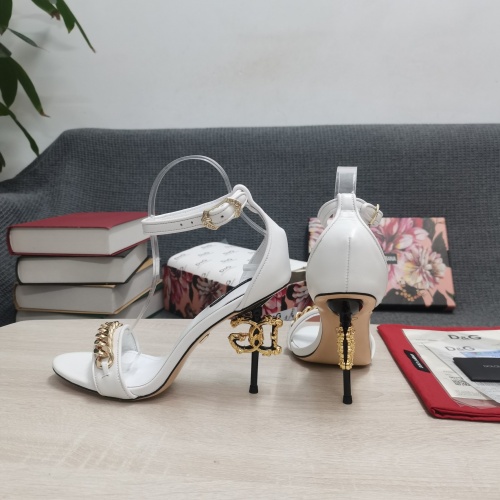 Replica Dolce&Gabbana D&G Sandal For Women #990829 $145.00 USD for Wholesale