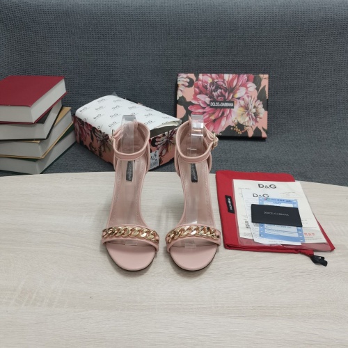 Replica Dolce&Gabbana D&G Sandal For Women #990830 $145.00 USD for Wholesale