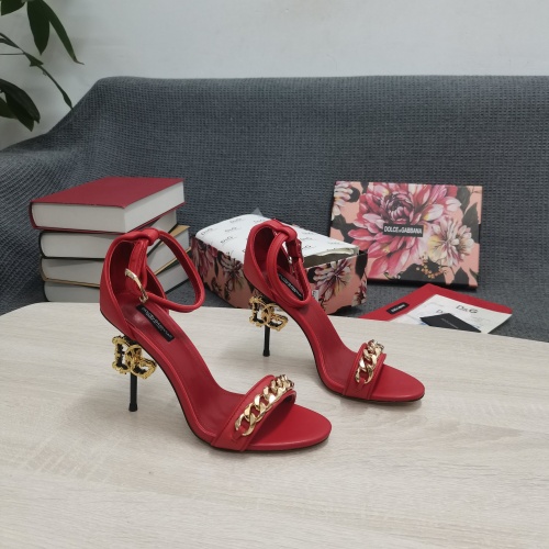 Dolce&amp;Gabbana D&amp;G Sandal For Women #990831 $145.00 USD, Wholesale Replica Dolce &amp; Gabbana D&amp;G Sandal