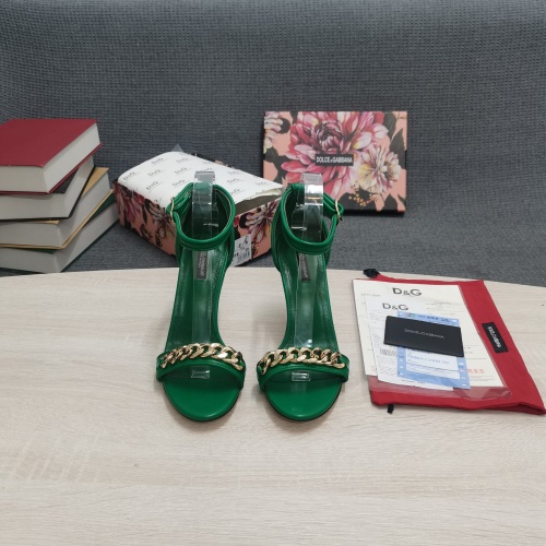 Replica Dolce&Gabbana D&G Sandal For Women #990832 $145.00 USD for Wholesale