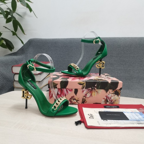 Replica Dolce&Gabbana D&G Sandal For Women #990832 $145.00 USD for Wholesale