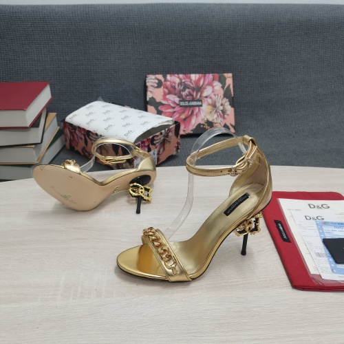 Replica Dolce&Gabbana D&G Sandal For Women #990834 $145.00 USD for Wholesale