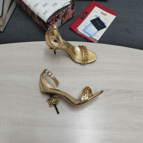 Replica Dolce&Gabbana D&G Sandal For Women #990834 $145.00 USD for Wholesale