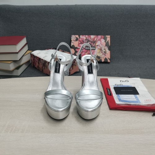 Replica Dolce&Gabbana D&G Sandal For Women #990835 $132.00 USD for Wholesale