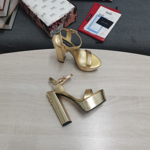 Replica Dolce&Gabbana D&G Sandal For Women #990836 $132.00 USD for Wholesale
