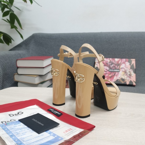 Replica Dolce&Gabbana D&G Sandal For Women #990837 $132.00 USD for Wholesale