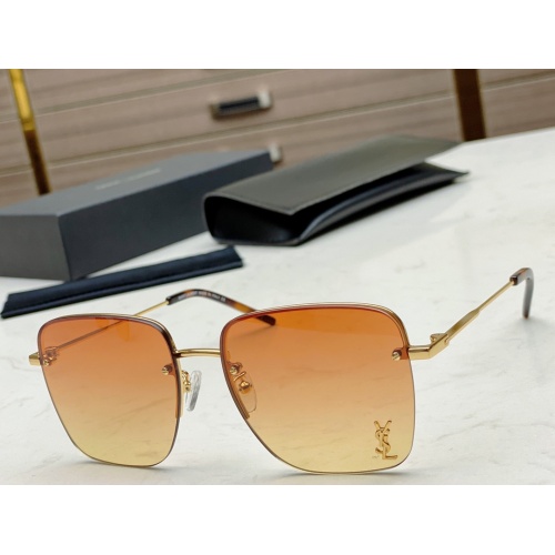 Yves Saint Laurent YSL AAA Quality Sunglassses #991081 $60.00 USD, Wholesale Replica Yves Saint Laurent YSL AAA Quality Sunglasses