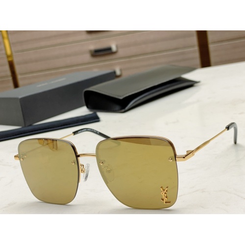 Yves Saint Laurent YSL AAA Quality Sunglassses #991083 $60.00 USD, Wholesale Replica Yves Saint Laurent YSL AAA Quality Sunglasses