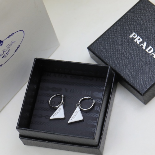 Replica Prada Earrings For Women #991270 $29.00 USD for Wholesale