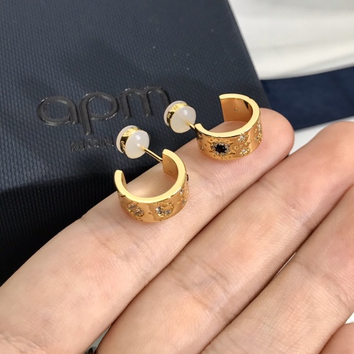 Replica Apm Monaco Earrings For Women #991276 $32.00 USD for Wholesale