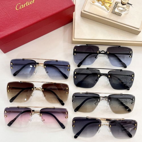 Replica Cartier AAA Quality Sunglassess #991294 $45.00 USD for Wholesale