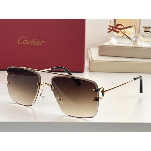 Cartier AAA Quality Sunglassess #991299 $45.00 USD, Wholesale Replica Cartier AAA Quality Sunglassess