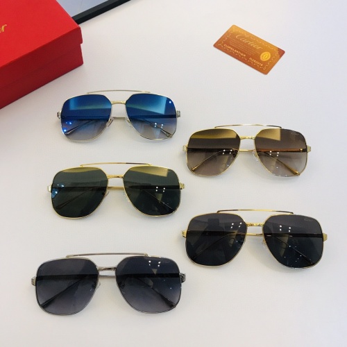 Replica Cartier AAA Quality Sunglassess #991301 $45.00 USD for Wholesale