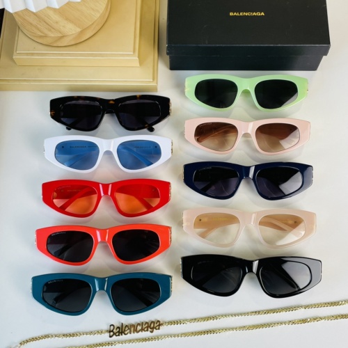 Replica Balenciaga AAA Quality Sunglasses #991319 $56.00 USD for Wholesale