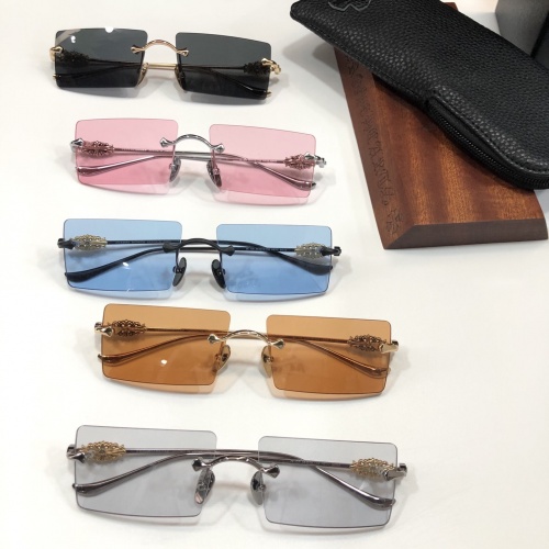 Replica Chrome Hearts AAA Quality Sunglasses #991365 $60.00 USD for Wholesale
