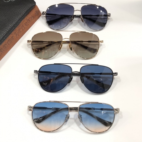 Replica Chrome Hearts AAA Quality Sunglasses #991386 $68.00 USD for Wholesale