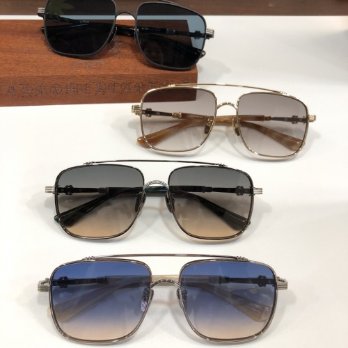 Replica Chrome Hearts AAA Quality Sunglasses #991394 $80.00 USD for Wholesale