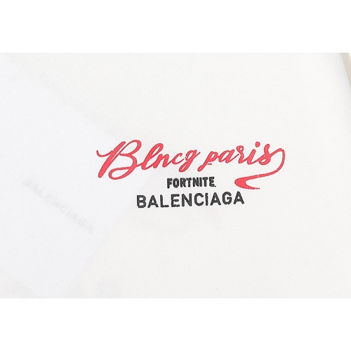 Replica Balenciaga T-Shirts Short Sleeved For Unisex #991477 $29.00 USD for Wholesale