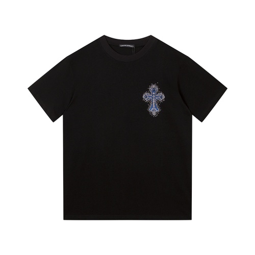 Replica Chrome Hearts T-Shirts Short Sleeved For Unisex #991489 $34.00 USD for Wholesale