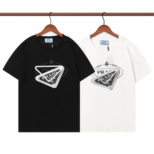 Replica Prada T-Shirts Short Sleeved For Unisex #991520 $29.00 USD for Wholesale