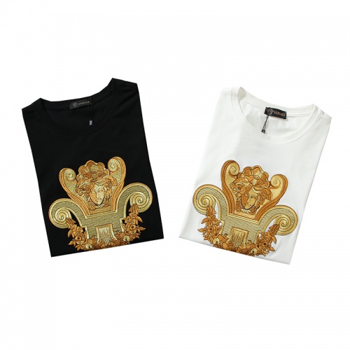 Replica Versace T-Shirts Short Sleeved For Men #991525 $34.00 USD for Wholesale