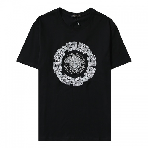 Versace T-Shirts Short Sleeved For Men #991528 $34.00 USD, Wholesale Replica Versace T-Shirts