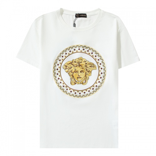 Versace T-Shirts Short Sleeved For Men #991529 $34.00 USD, Wholesale Replica Versace T-Shirts