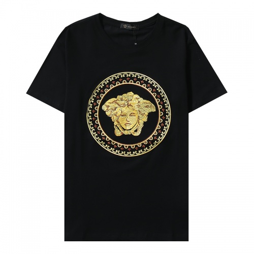 Versace T-Shirts Short Sleeved For Men #991530 $34.00 USD, Wholesale Replica Versace T-Shirts
