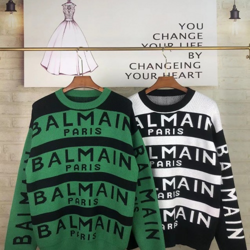 Replica Balmain Sweaters Long Sleeved For Unisex #991603 $52.00 USD for Wholesale