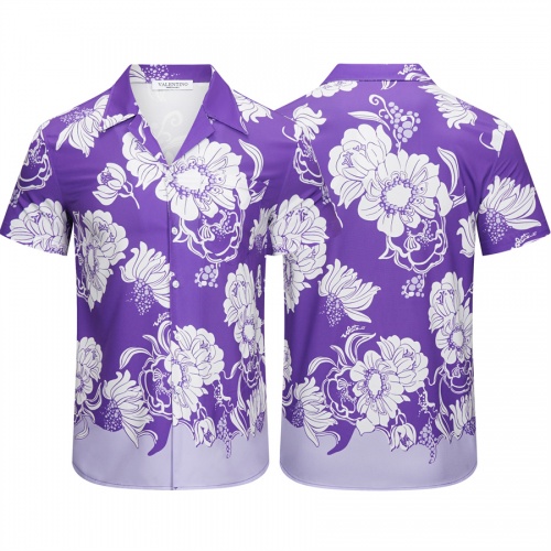 Valentino Shirts Short Sleeved For Men #991640 $36.00 USD, Wholesale Replica Valentino Shirts