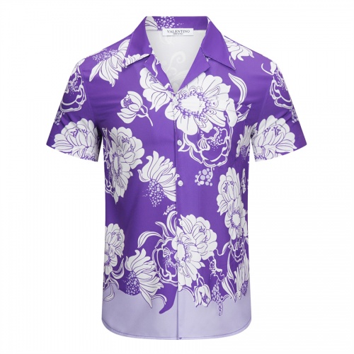 Replica Valentino Shirts Short Sleeved For Men #991640 $36.00 USD for Wholesale