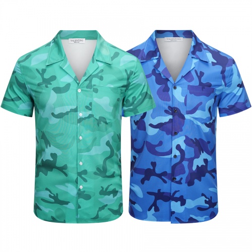 Replica Valentino Shirts Short Sleeved For Men #991641 $36.00 USD for Wholesale