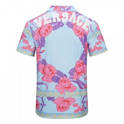 Replica Versace Shirts Short Sleeved For Men #991643 $36.00 USD for Wholesale