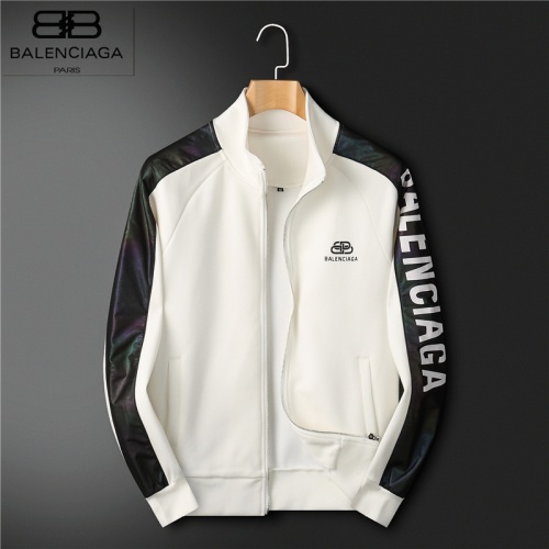 Replica Balenciaga Fashion Tracksuits Long Sleeved For Men #991749 $92.00 USD for Wholesale