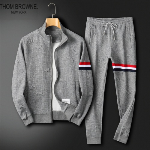 Thom Browne TB Tracksuits Long Sleeved For Men #991752 $92.00 USD, Wholesale Replica Thom Browne TB Tracksuits
