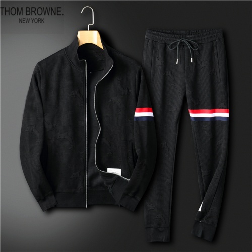 Thom Browne TB Tracksuits Long Sleeved For Men #991753 $92.00 USD, Wholesale Replica Thom Browne TB Tracksuits