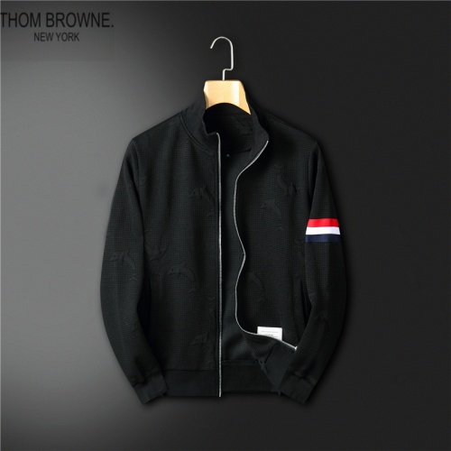 Replica Thom Browne TB Tracksuits Long Sleeved For Men #991753 $92.00 USD for Wholesale