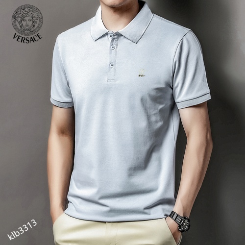 Versace T-Shirts Short Sleeved For Men #991811 $34.00 USD, Wholesale Replica Versace T-Shirts
