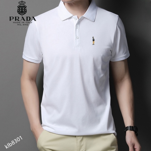 Prada T-Shirts Short Sleeved For Men #991814
