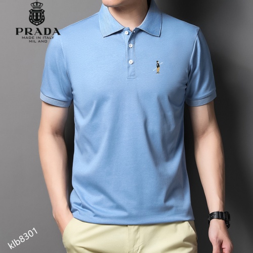 Prada T-Shirts Short Sleeved For Men #991816