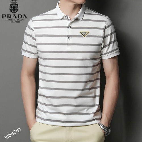 Prada T-Shirts Short Sleeved For Men #991818