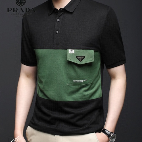 Prada T-Shirts Short Sleeved For Men #991822
