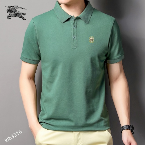 Replica Burberry T-Shirts Short Sleeved For Men #991847 $34.00 USD for Wholesale