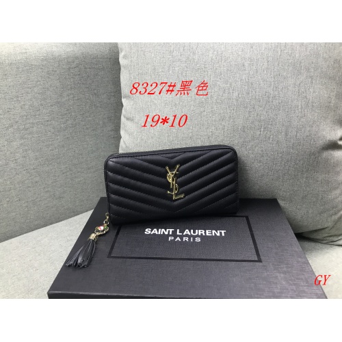 Yves Saint Laurent YSL Wallets For Women #991884 $19.00 USD, Wholesale Replica Yves Saint Laurent YSL Wallets