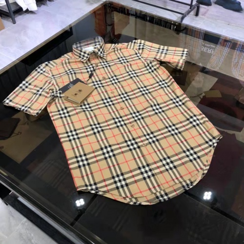 Burberry Shirts Short Sleeved For Unisex #991904