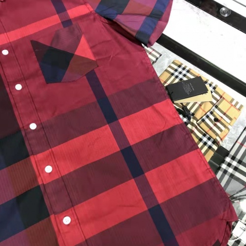 Replica Burberry Shirts Short Sleeved For Men #991914 $64.00 USD for Wholesale